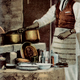 Postcard titled “Bawarchi (Cook).”